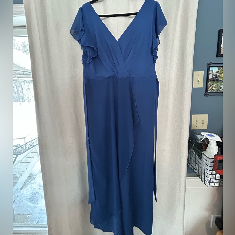 Elegant Blue Women's Jumpsuit
